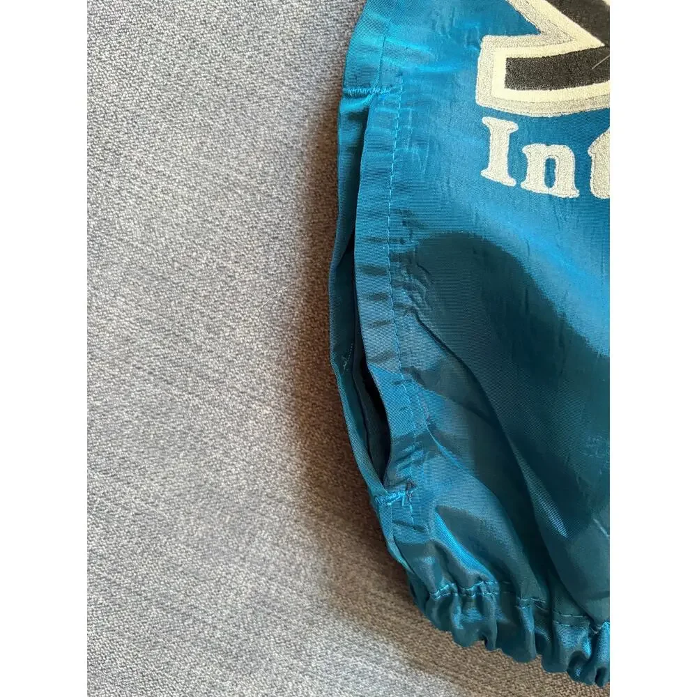 Vintage Surf Style Kids Windbreaker Interplanetary Body Gear Teal Made in USA